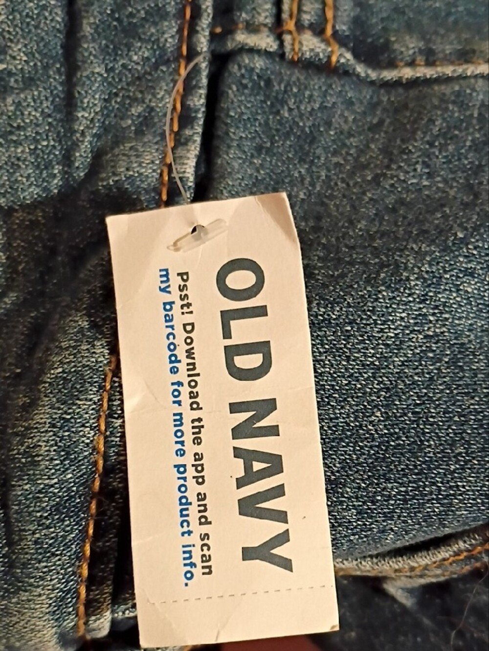 Old Navy Blue Denim Raw-Hem Cutoff Shorts